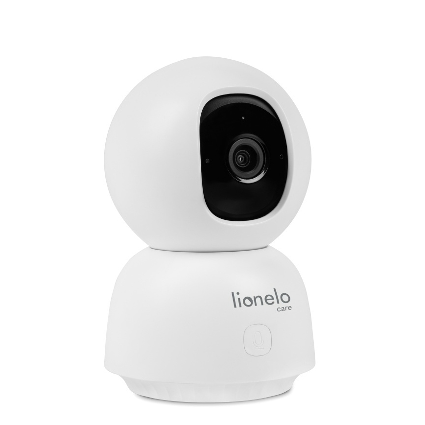Lionelo - Умен бебефон BABYLINE VIEW Wi-Fi 5V бял