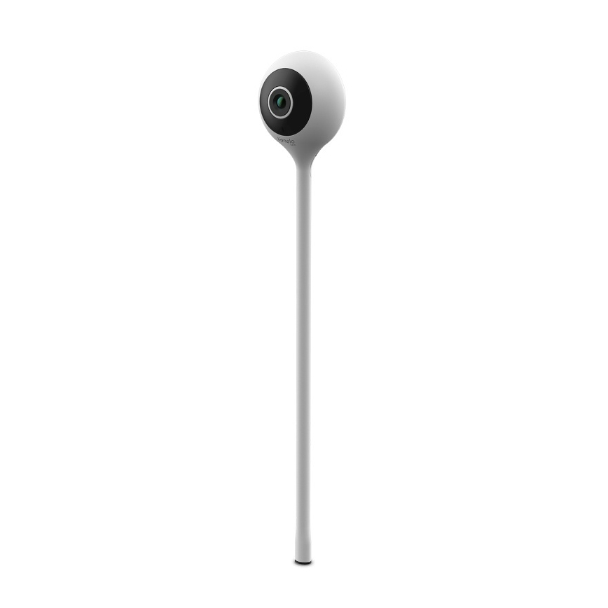 Lionelo - Умен детски бебефон BABYLINE SMART с Wi‑Fi, бял
