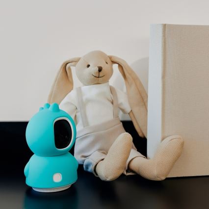 Lionelo - Умна бебешка видеоняня BABYLINE VIEW Wi-Fi 5V Бяла