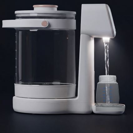 Lionelo - Уред за приготвяне на бебешко мляко BABYPRESTO 2.0 1200W/230V бял