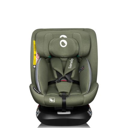 Lionelo - Автокресло с въртяща се база BASTIAAN ONE i-Size 40-150 cm Оливково зелено