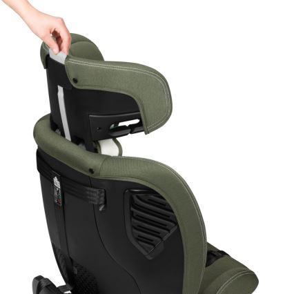 Lionelo - Автокресло с въртяща се база BASTIAAN ONE i-Size 40-150 cm Оливково зелено