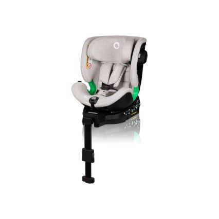 Lionelo - Въртящо се автокресло с база HARMONY i-Size 40-150 см бежово
