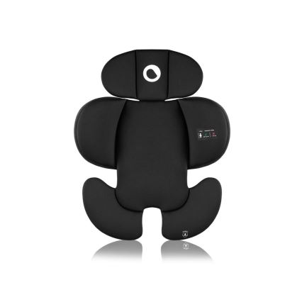 Lionelo - въртящо се автокресло с база NAVY i-Size 40–150 см, черно