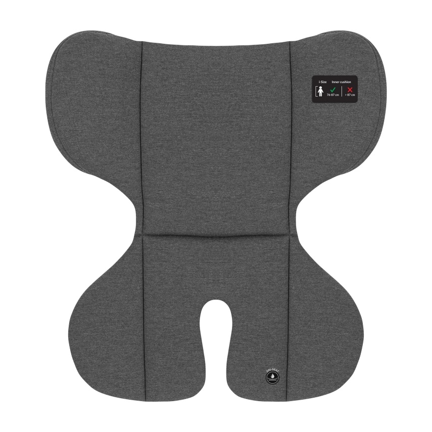 Lionelo - Въртящо се детско столче за кола с база HARPER i-Size 76–150 см, черен карбон