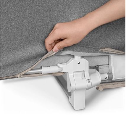 Lionelo - Защитна преграда за легло LORA XL тъмносива