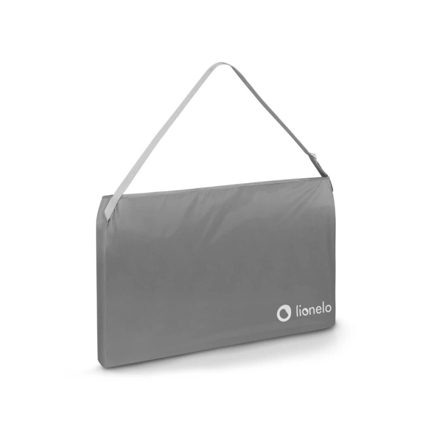 Lionelo - Защитна преграда за легло LORA XL тъмносива