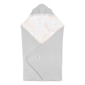 Lionelo - Завивка за столче за кола TRAVEL SWADDLE 90x90 cm Сив Балон