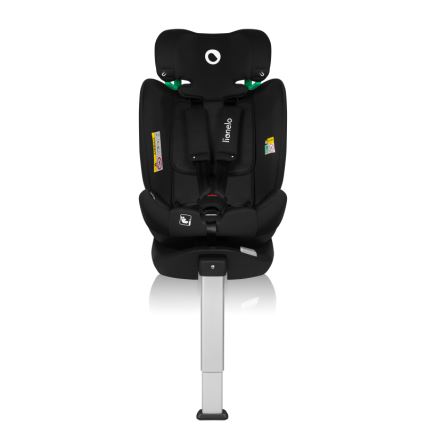 Lionelo - Автокресло с въртяща се основа BRAAM AIR i-Size 40-150 см Черен карбон