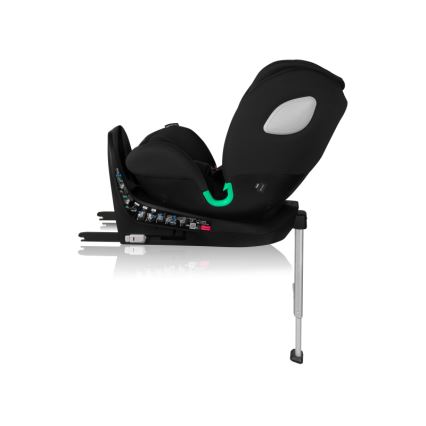 Lionelo - Автокресло с въртяща се основа BRAAM AIR i-Size 40-150 см Черен карбон