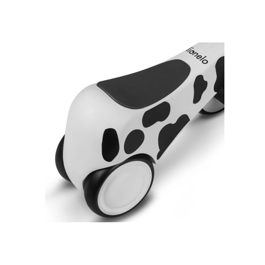 Lionelo - Колело за бутане SAMMY черен/бял