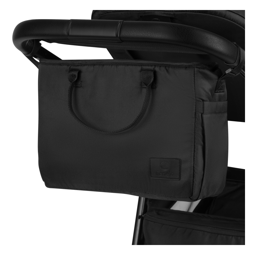 Lionelo - Комбинирана бебешка количка 2 в 1 LAYLA Черен оникс