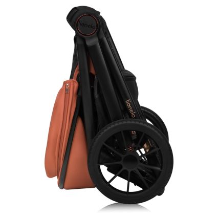 Lionelo - Комбинирана бебешка количка 2 в 1 LAYLA, кафява-ръждива