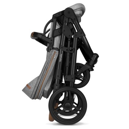 Lionelo - Комбинирана бебешка количка 2 в 1 MARI TOUR Grey Stone