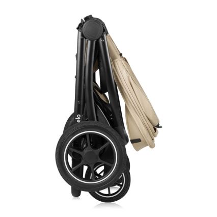 Lionelo - Комбинирана бебешка количка 2 в 1 MERIL, бежов пясък