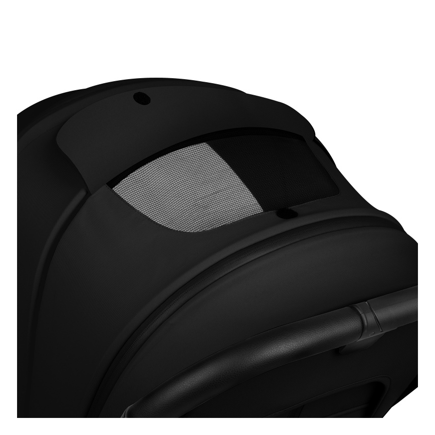 Lionelo - Комбинирана бебешка количка 2 в 1 MIKA PLUS Черен оникс