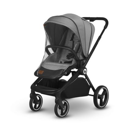 Lionelo - Комбинирана бебешка количка 2 в 1 MIKA Сив камък