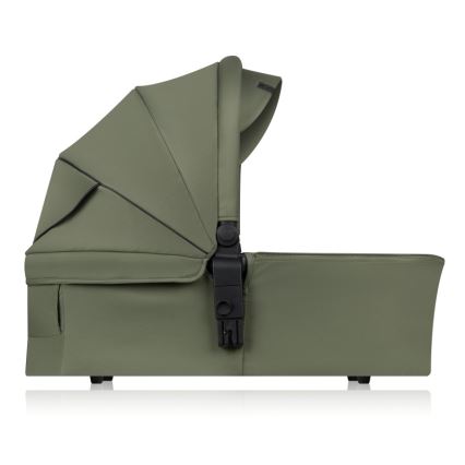 Lionelo - Комбинирана бебешка количка 3 в 1 AMBER PLUS Green Forest