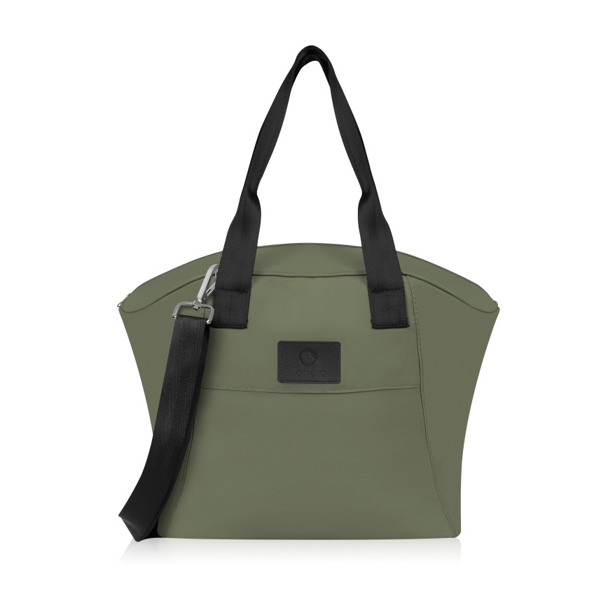 Lionelo - Комбинирана бебешка количка 3 в 1 AMBER PLUS Green Forest