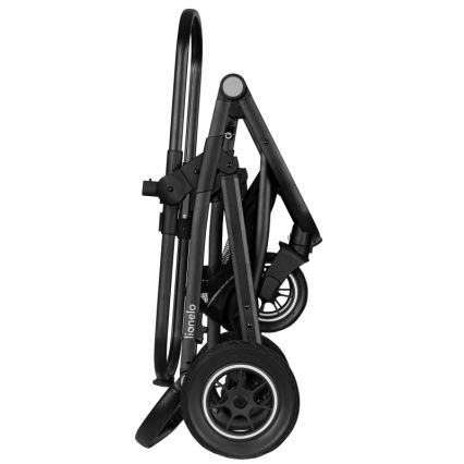 Lionelo - Комбинирана бебешка количка 3 в 1 BIANKA Черен оникс