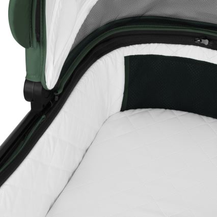 Lionelo - Комбинирана бебешка количка 3 в 1 LAYLA Green Forest