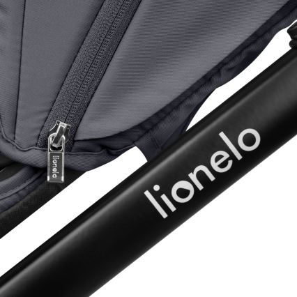 Lionelo - Комбинирана бебешка количка 3 в 1 LAYLA Сив камък