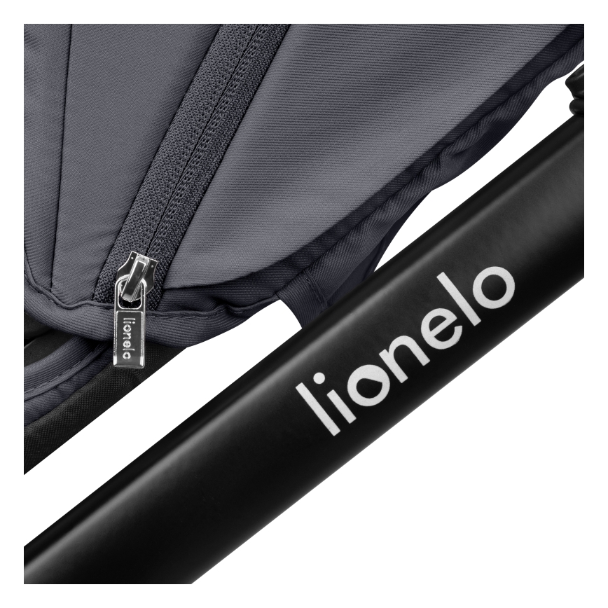 Lionelo - Комбинирана бебешка количка 3 в 1 LAYLA Сив камък