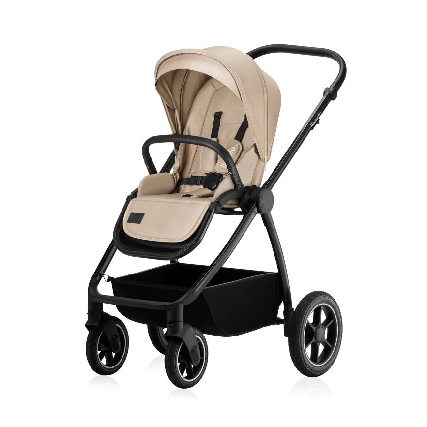 Lionelo - Комбинирана бебешка количка 2 в 1 MERIL Beige Sand