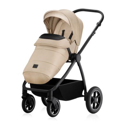 Lionelo - Комбинирана бебешка количка 2 в 1 MERIL Beige Sand