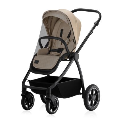 Lionelo - Комбинирана бебешка количка 2 в 1 MERIL Beige Sand