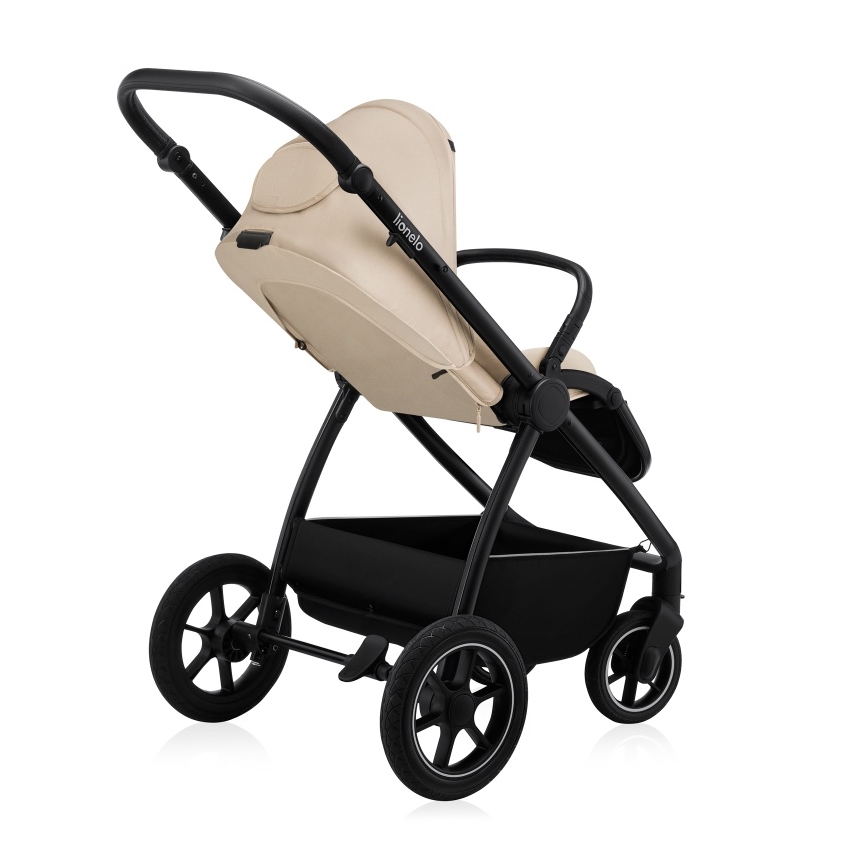 Lionelo - Комбинирана бебешка количка 2 в 1 MERIL Beige Sand