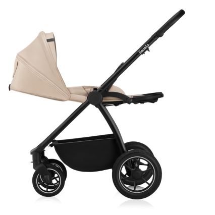 Lionelo - Комбинирана бебешка количка 2 в 1 MERIL Beige Sand