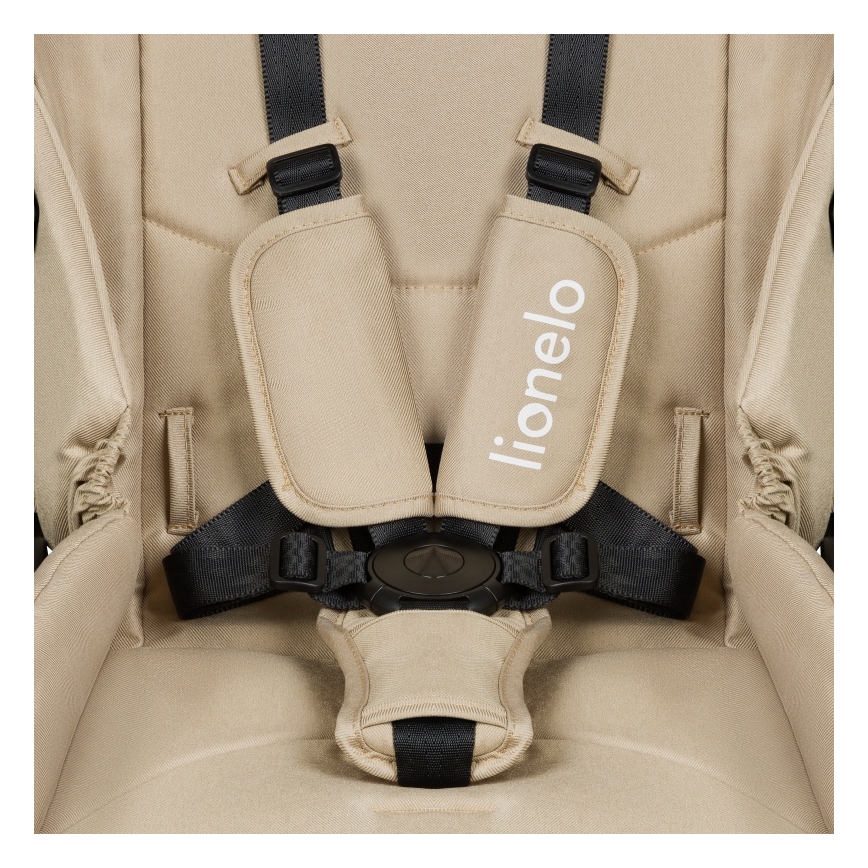 Lionelo - Комбинирана бебешка количка 2 в 1 MERIL Beige Sand