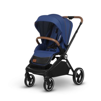 Lionelo - Комбинирана бебешка количка 2 в 1 MIKA Blue Navy