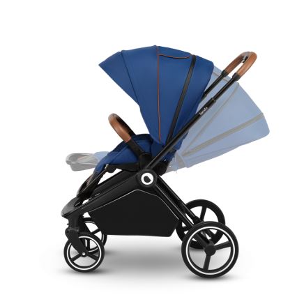 Lionelo - Комбинирана бебешка количка 2 в 1 MIKA Blue Navy