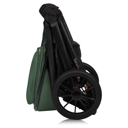 Lionelo - Комбинирана бебешка количка 3 в 1 LAYLA Зелена гора