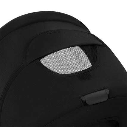 Lionelo - Комбинирана бебешка количка 3 в 1 MERIL Black Onyx