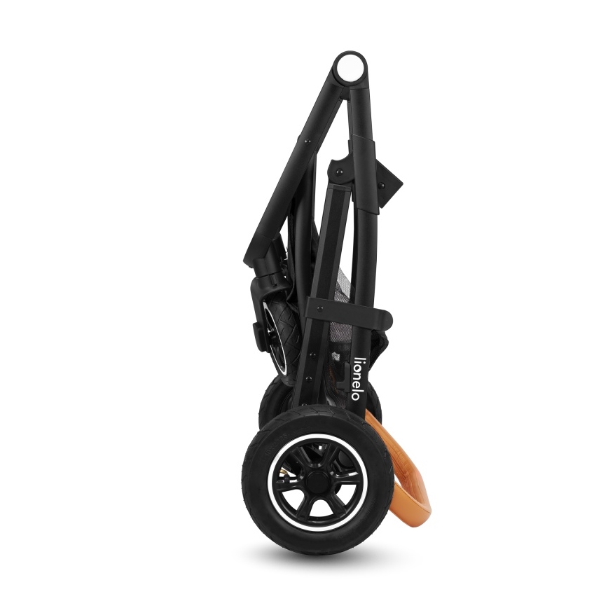 Lionelo - Комбинирана детска количка 3 в 1 AMBER Grey Graphite