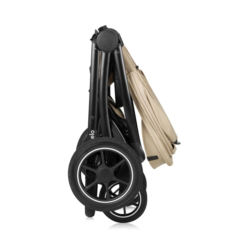 Lionelo - Комбинирана детска количка 3 в 1 MERIL Beige Sand