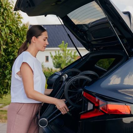 Lionelo - Комбинирана детска количка 3 в 1 MIKA PLUS бежов пясък