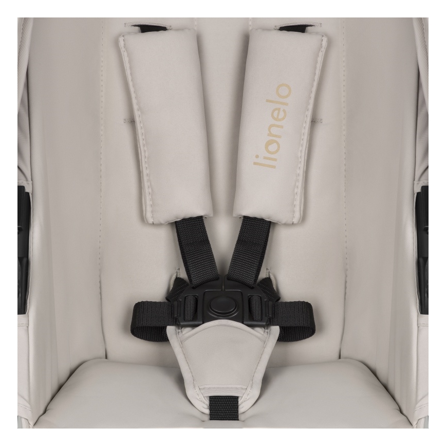 Lionelo - комбинирана количка 2 в 1 AMBER PLUS Бежов пясък