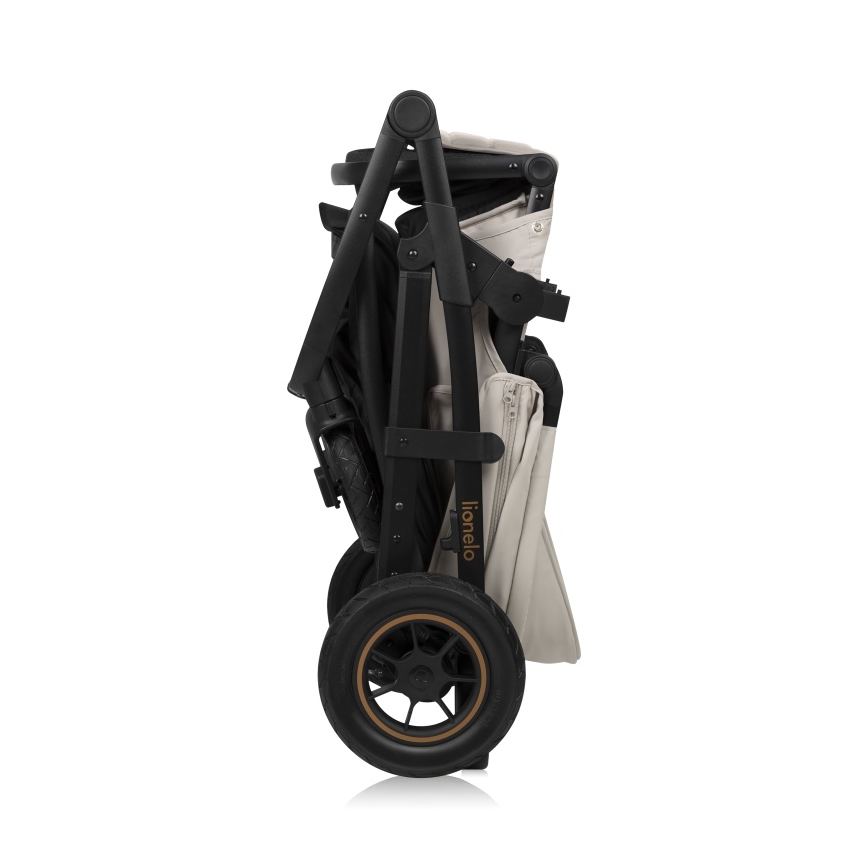 Lionelo - комбинирана количка 2 в 1 AMBER PLUS Бежов пясък