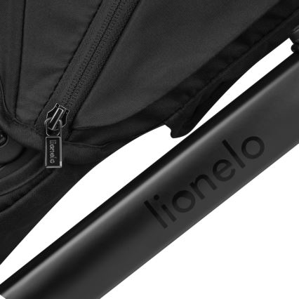 Lionelo - Комбинирана количка 2 в 1 LAYLA Black Onyx