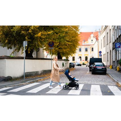 Lionelo - Комбинирана количка 2 в 1 MIKA Blue Navy