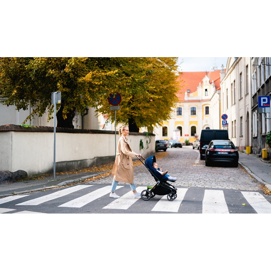 Lionelo - Комбинирана количка 2 в 1 MIKA Blue Navy