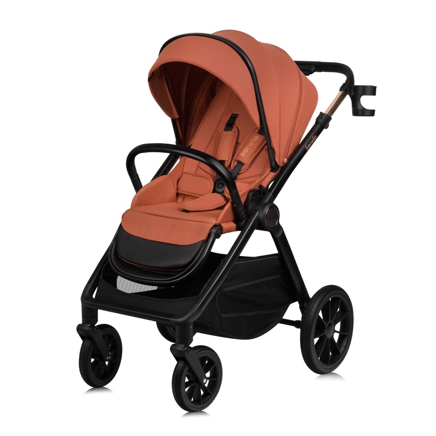 Lionelo - Комбинирана количка 3 в 1 LAYLA ръждиво-кафява