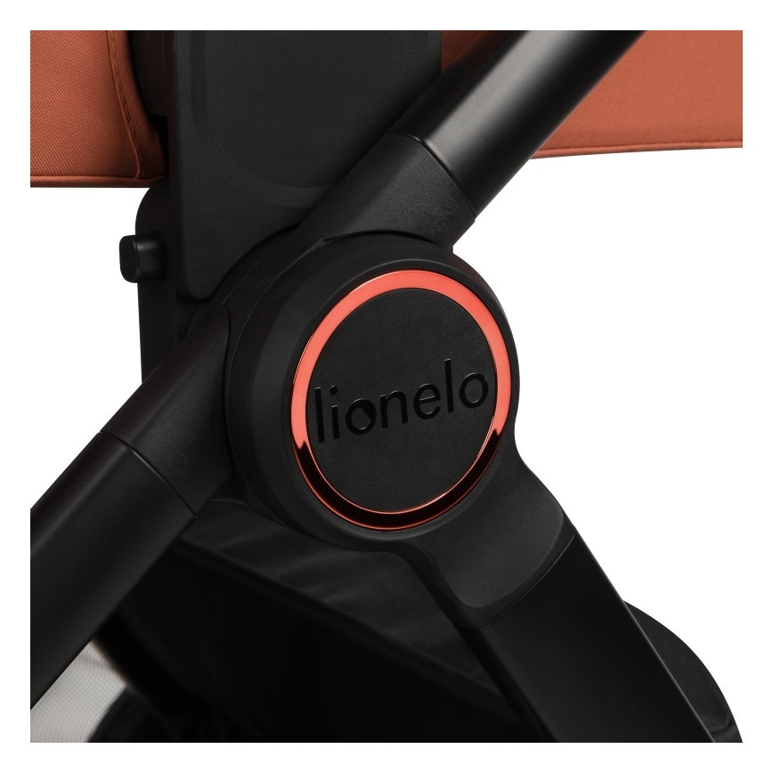 Lionelo - Комбинирана количка 3 в 1 LAYLA ръждиво-кафява