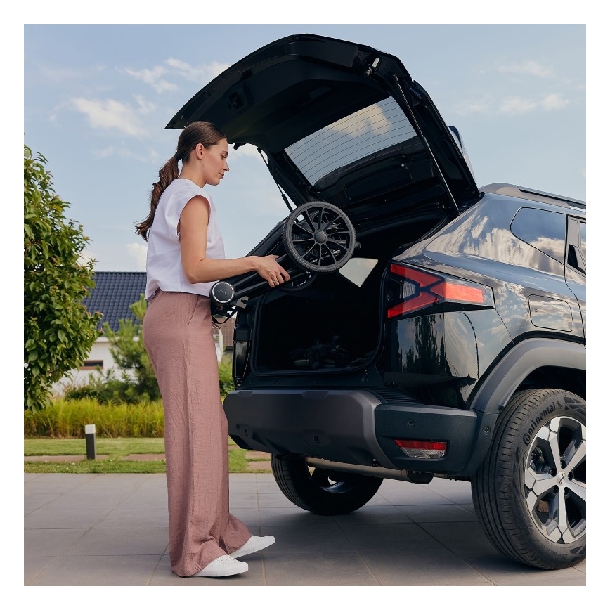 Lionelo - Комбинирана количка 3в1 MIKA PLUS Grey Stone