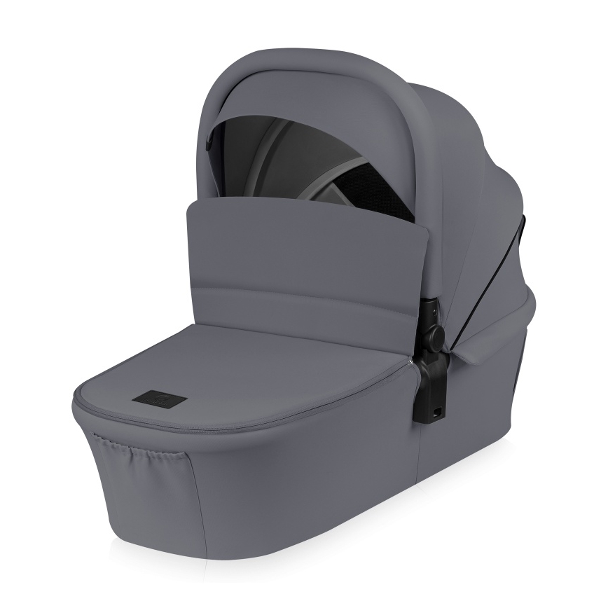 Lionelo - Комбинирана количка 3в1 MIKA PLUS Grey Stone