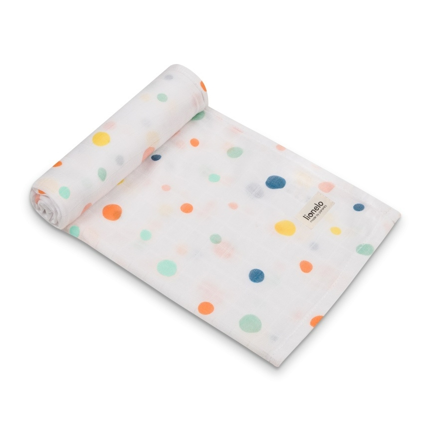 Lionelo - комплект от 3 бамбукови пелени BAMBOO SET 70x70 см Dot